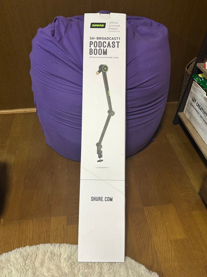 SHURE ポッドキャストブーム