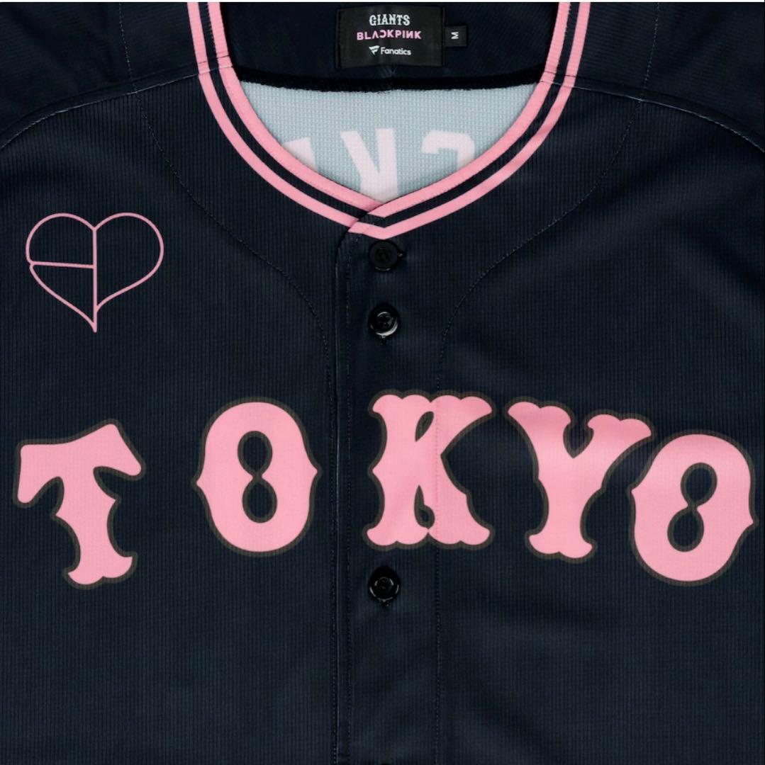 読売ジャイアンツ×BLACKPINK ユニフォーム クロップド ブラック L