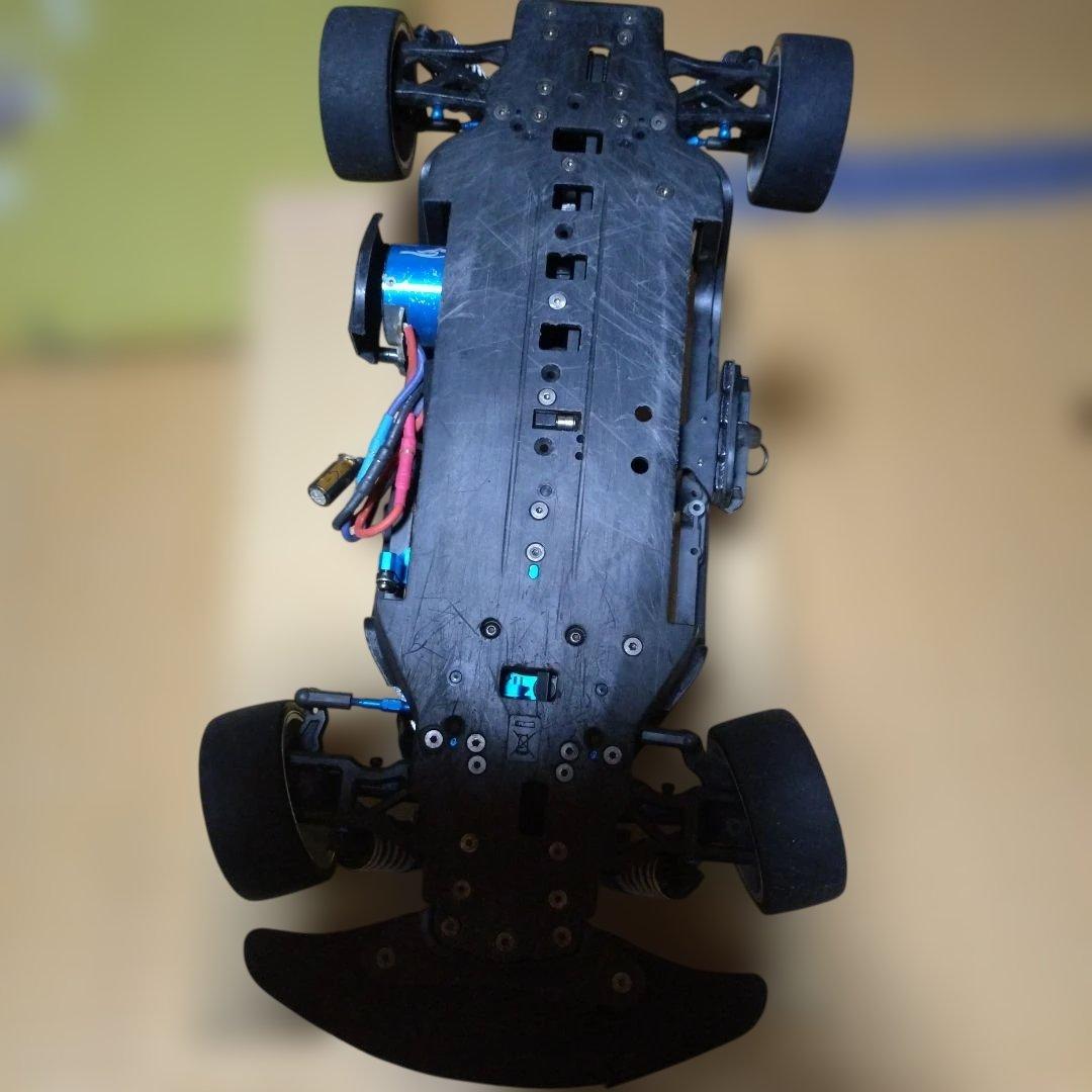 タミヤ　TA-07 OP多数　要整備　メカ無し