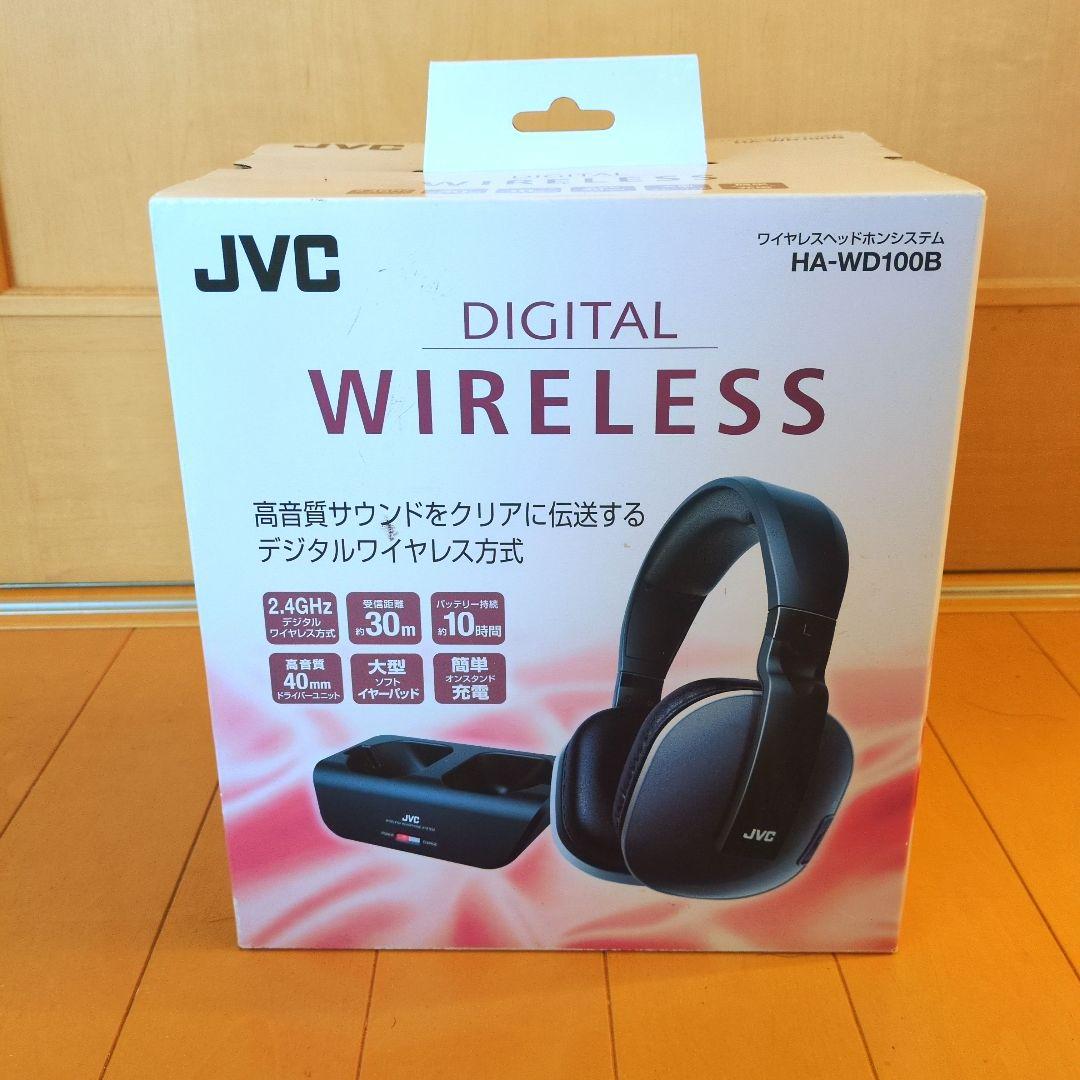 JVC ワイヤレスヘッドホン HA-WD100B