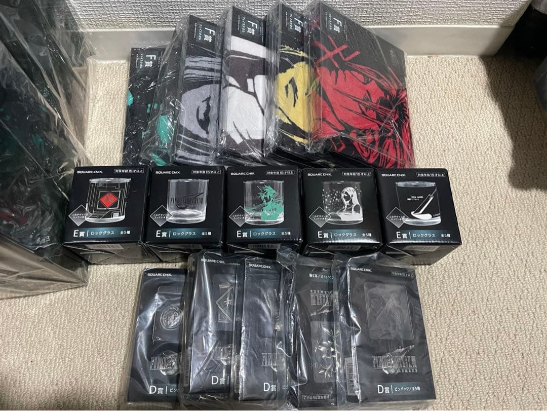 ファイナルファンタジー FF7 FF リメイク 一番くじ 27種