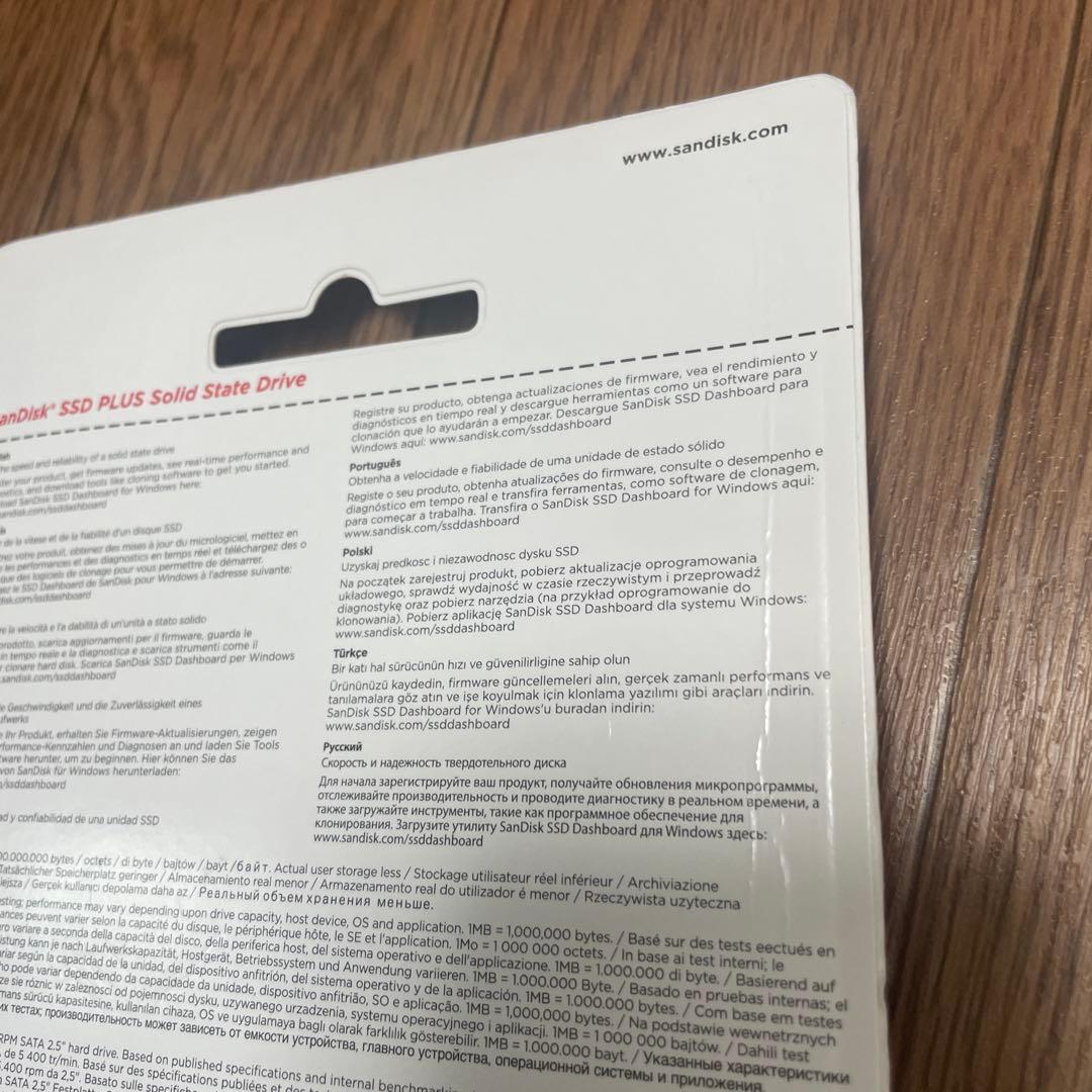 SanDisk 内蔵SSD 2.5インチ / 480GB / SSD PLUS