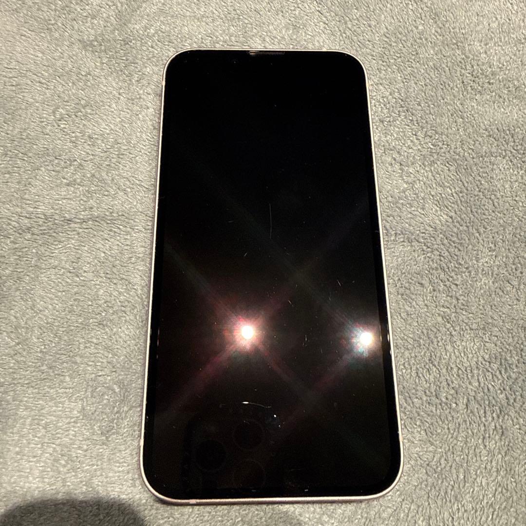 美品 バッテリー100% iPhone 13 mini ピンク 128GB