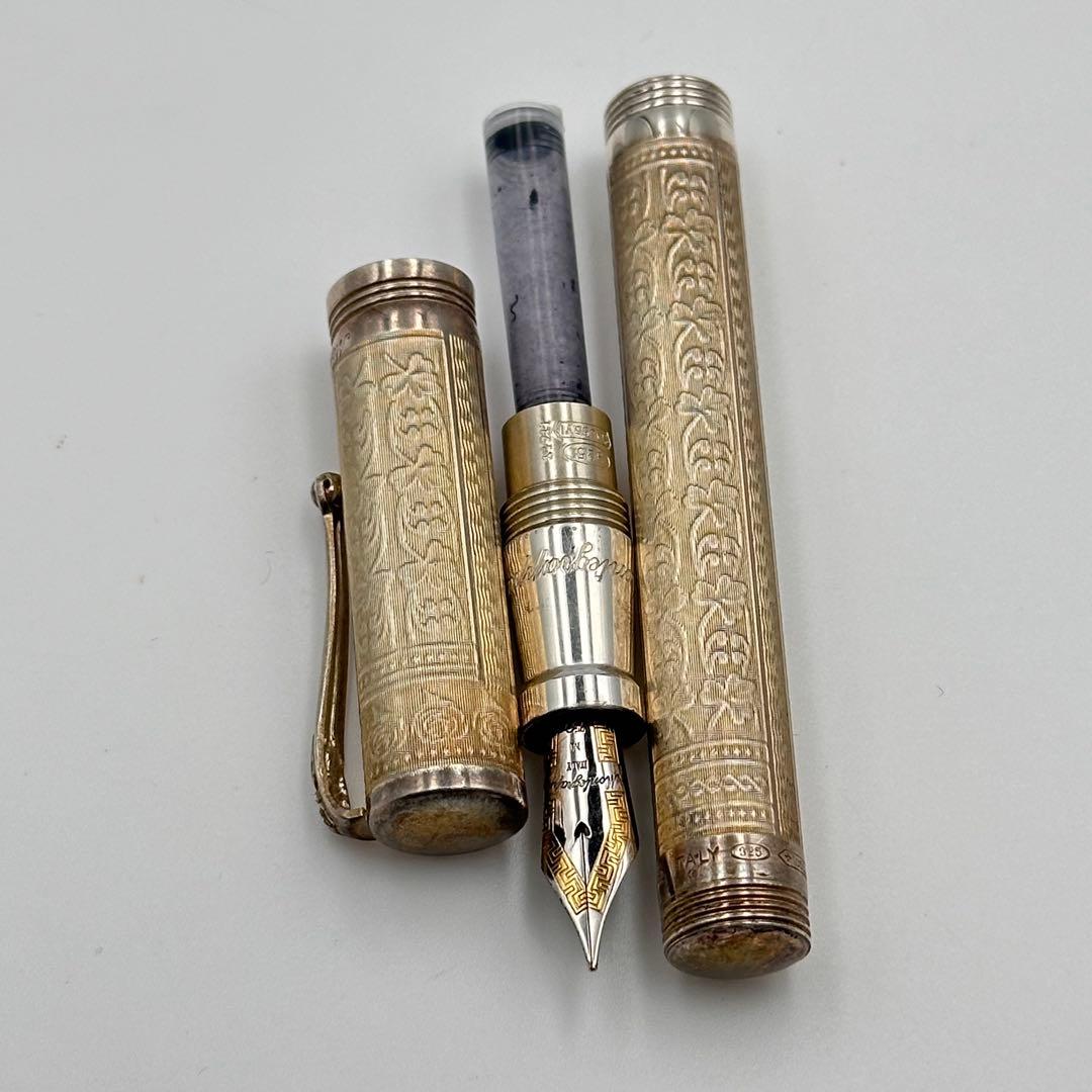 Montegrappa モンテグラッパ ゴールド 万年筆786