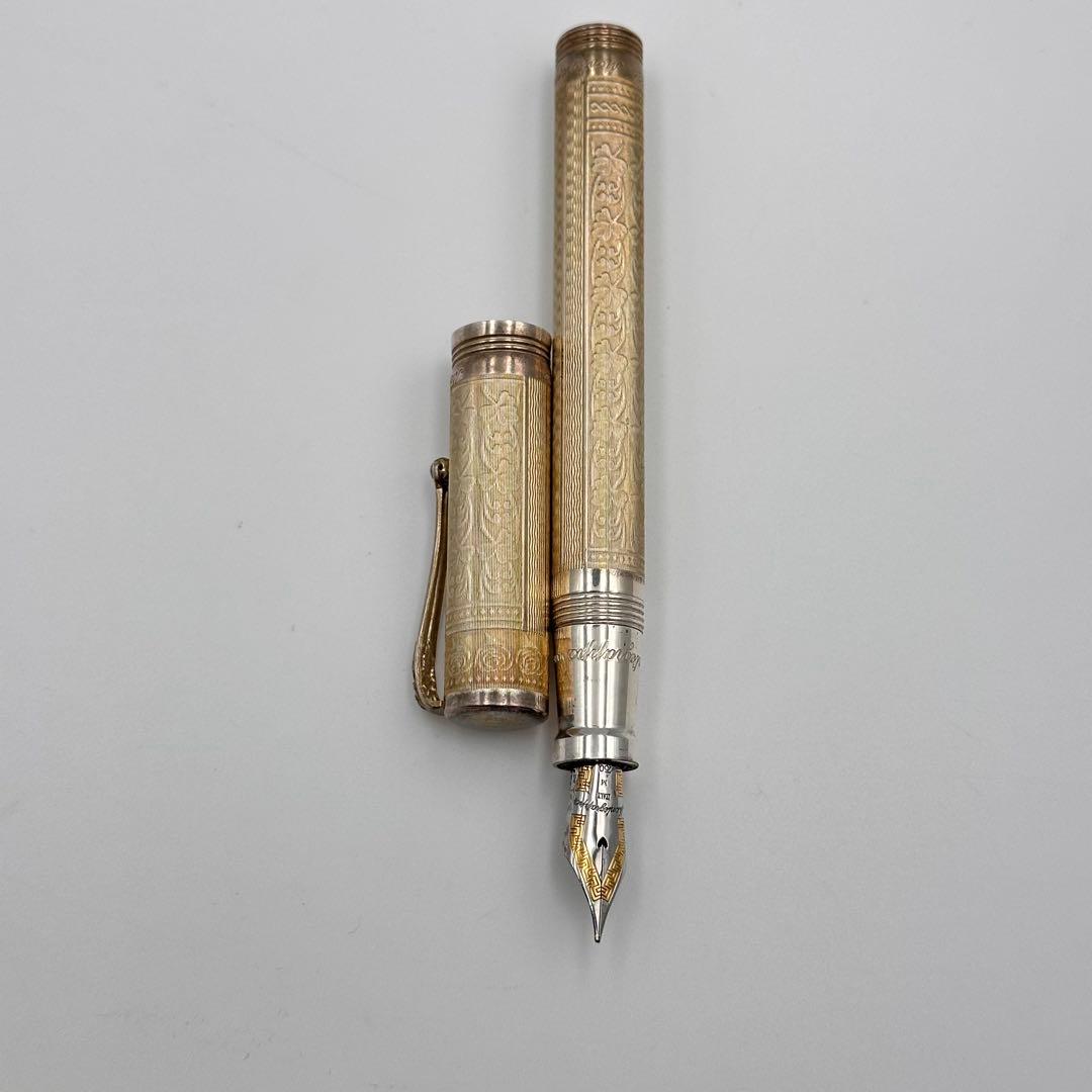 Montegrappa モンテグラッパ ゴールド 万年筆786