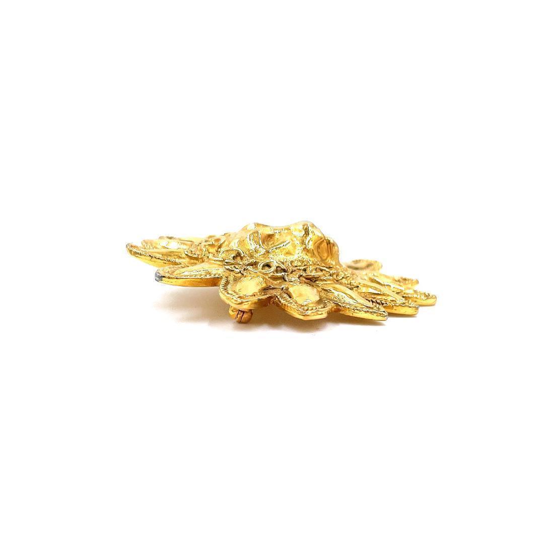 ✨️美品✨️ シャネル ライオン ヴィンテージ ブローチ レディース ゴールド