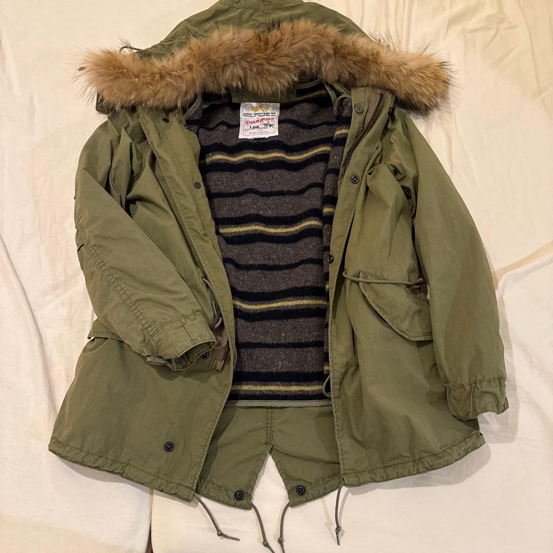 むにょむにょ他の方は買えません。Leeストームライダーミリタリージャケット