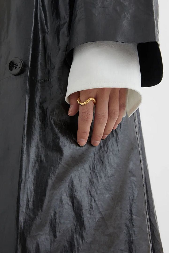 25年8月購入Jil Sander FW5 Hammered Ring リング