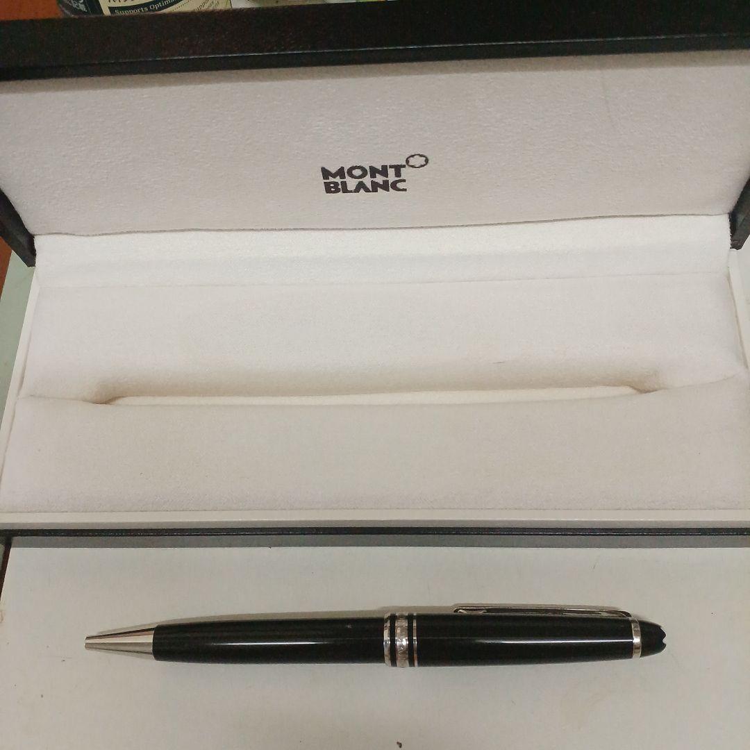 Mont Blanc ボールペン マイスタークラシックプラチナクロスシャープペン