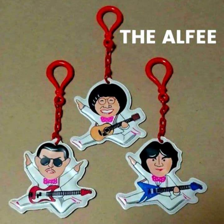 THE ALFEE キーホルダー ニッポン放送 30周年 記念キーホルダー