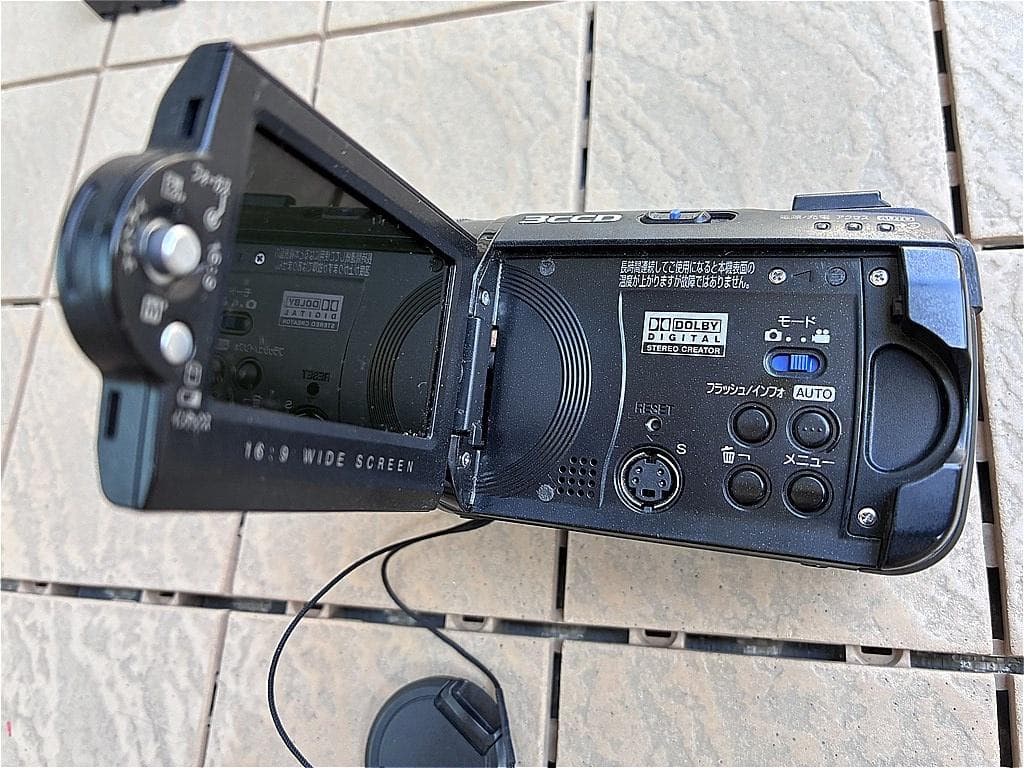 Victor 3CCD ビデオカメラ 本体