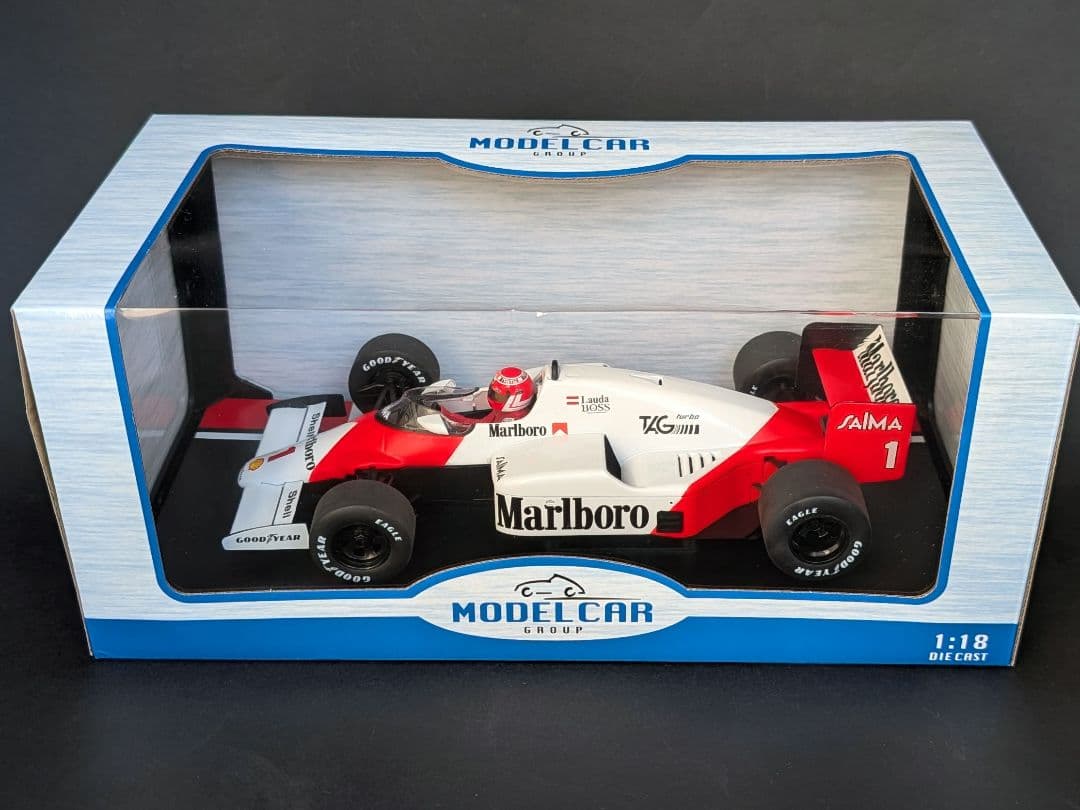 1/18 マクラーレン TAG MP4/2B #1 N.ラウダ マルボロデカール