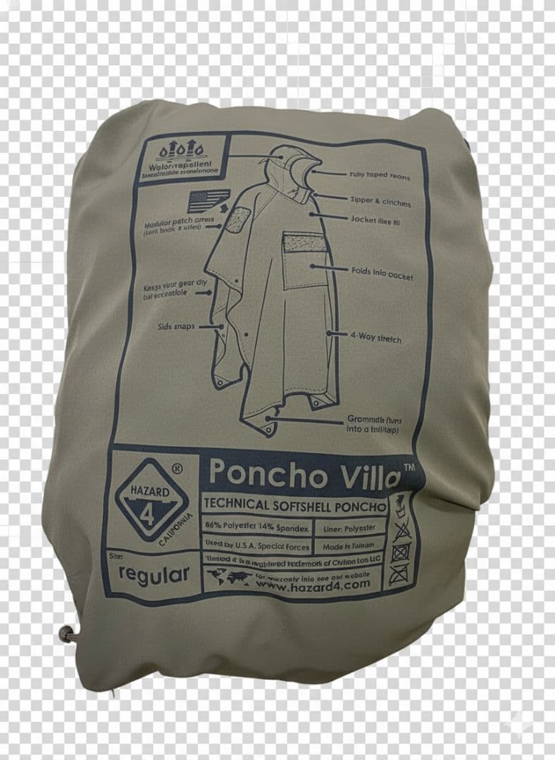 HAZARD4 　遮光ポンチョ