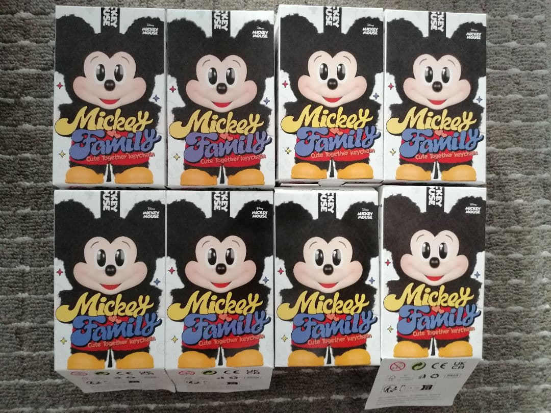 ミッキーファミリー ぬいぐるみセット 8個入り