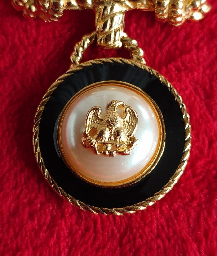 USAヴィンテージ 70s 希少 ブローチ RICHELIEU イーグル D84