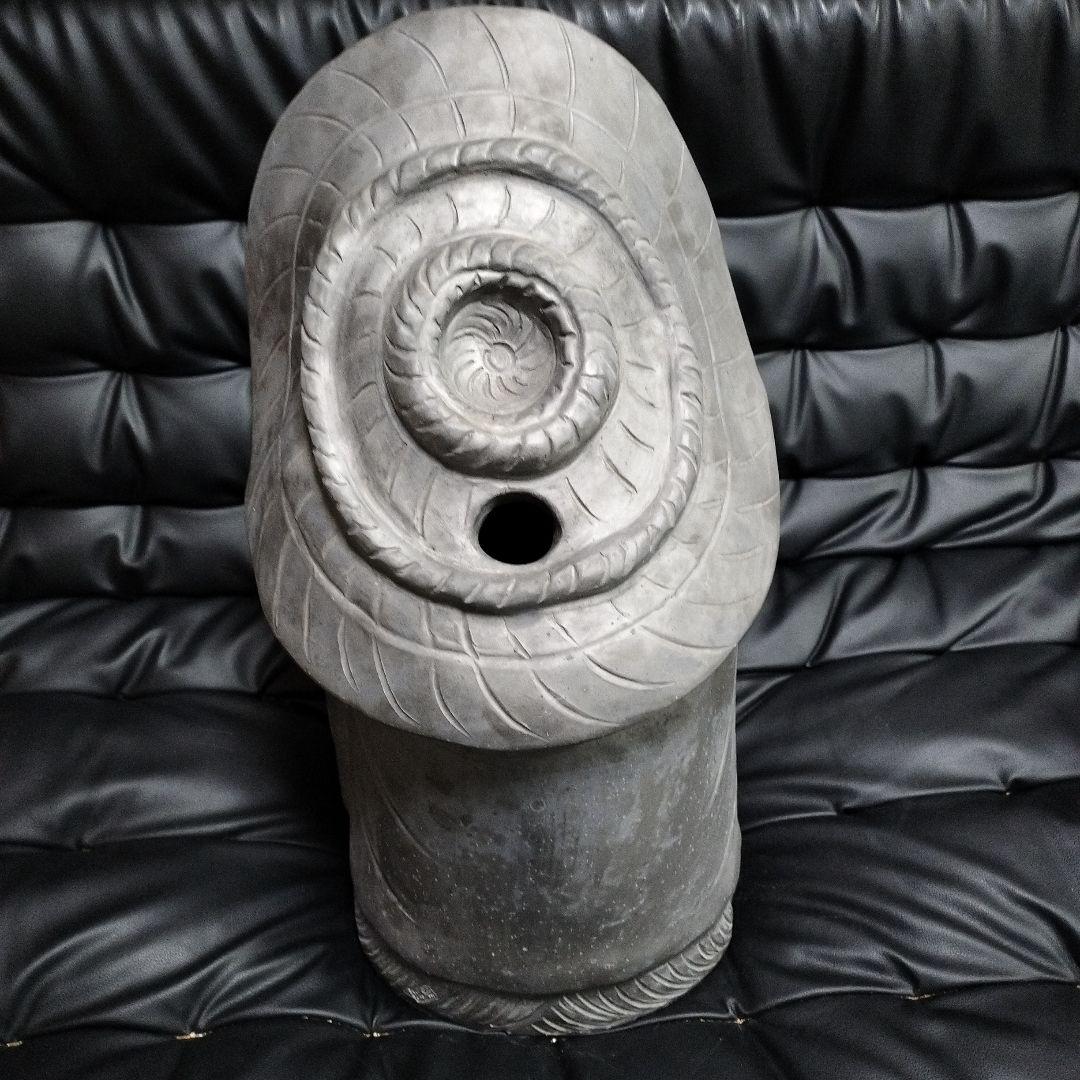 瓦 21.5kg 狸 銘有 縁起物 骨董 レトロ