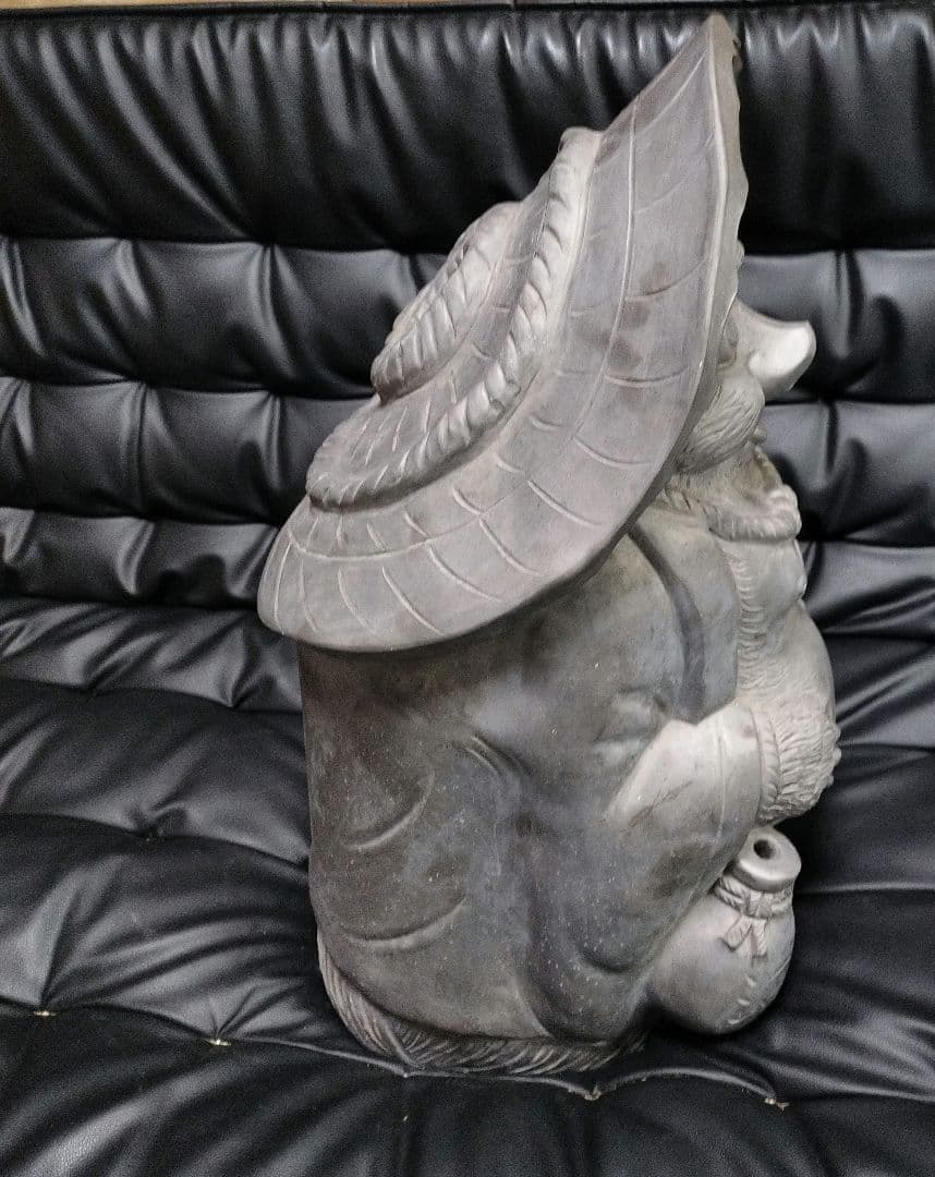 瓦 21.5kg 狸 銘有 縁起物 骨董 レトロ