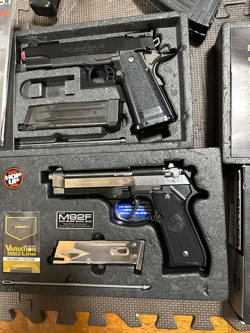 倉庫整理品 エアガンセット 未確認