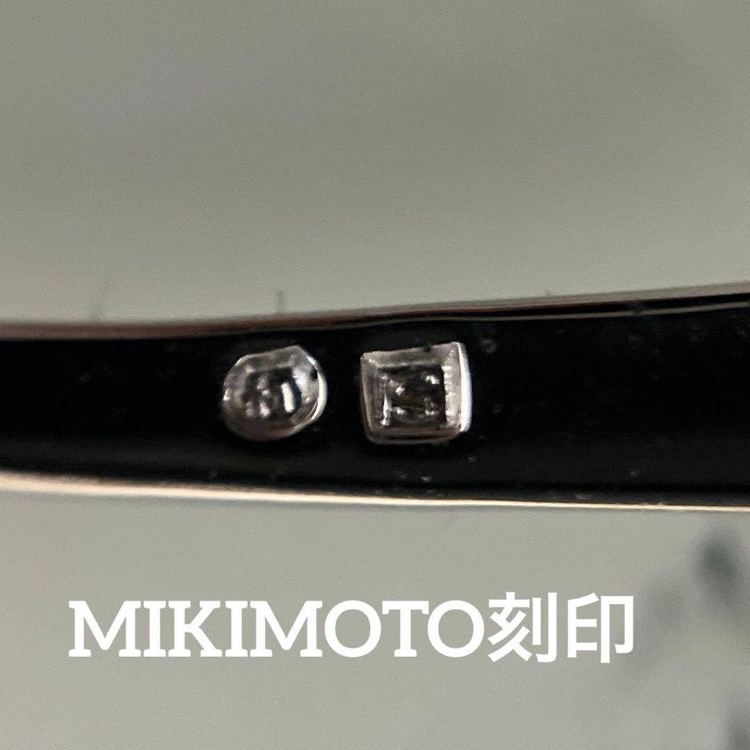 美品 ミキモト ブローチ パール 3粒 皇室御用達　コサージュ　シルバー　ハート