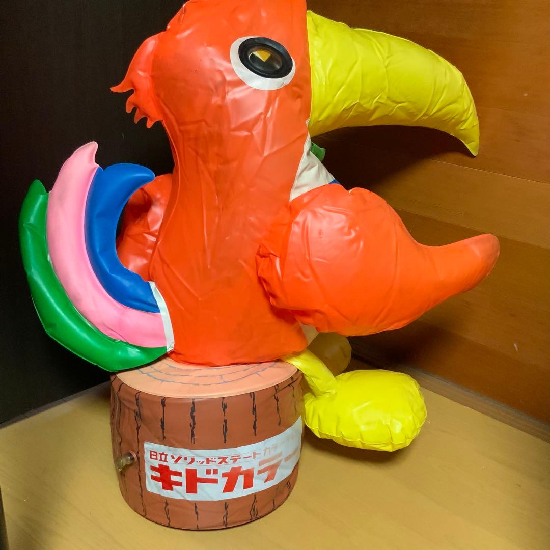 1928入手不可〘大型ポンパ君握手バルーン人形〙日立キドカラー昭和レトロ60年代