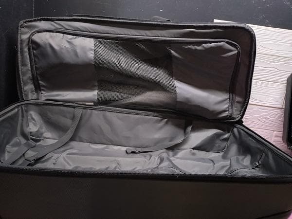 Y【中古品】FUL　キャリーバッグ　スーツケース　黒　S