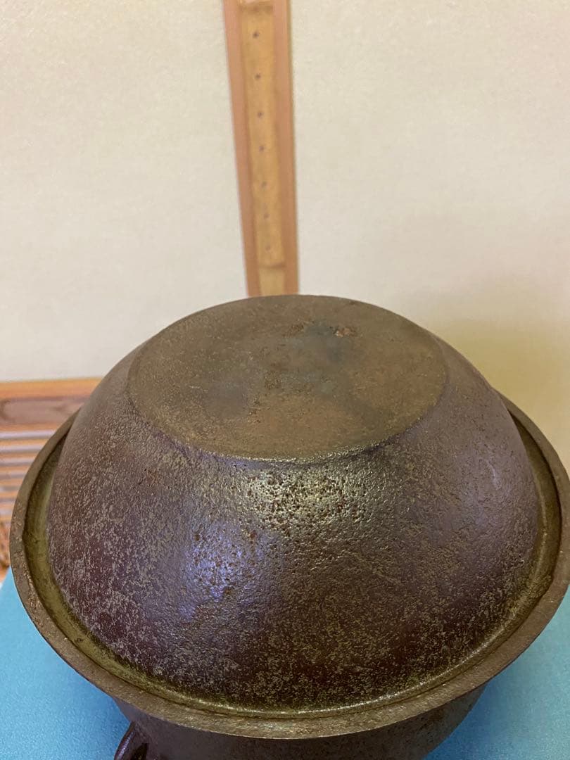 ⭐️本日限定⭐️茶道具/真形釜　金森紹栄　共箱