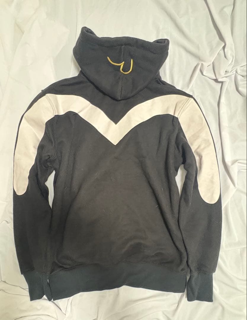 EVISU カモメ　ジップアップパーカー　黒