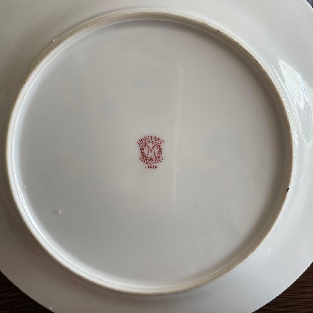 オールドノリタケ　ケーキ皿　カップ　クリーマー　シュガー4点セット