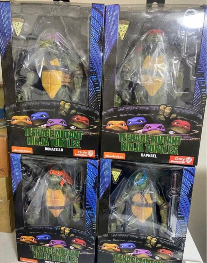 (最終値下げ)ミュータント・タートルズ フィギュア 4体セット