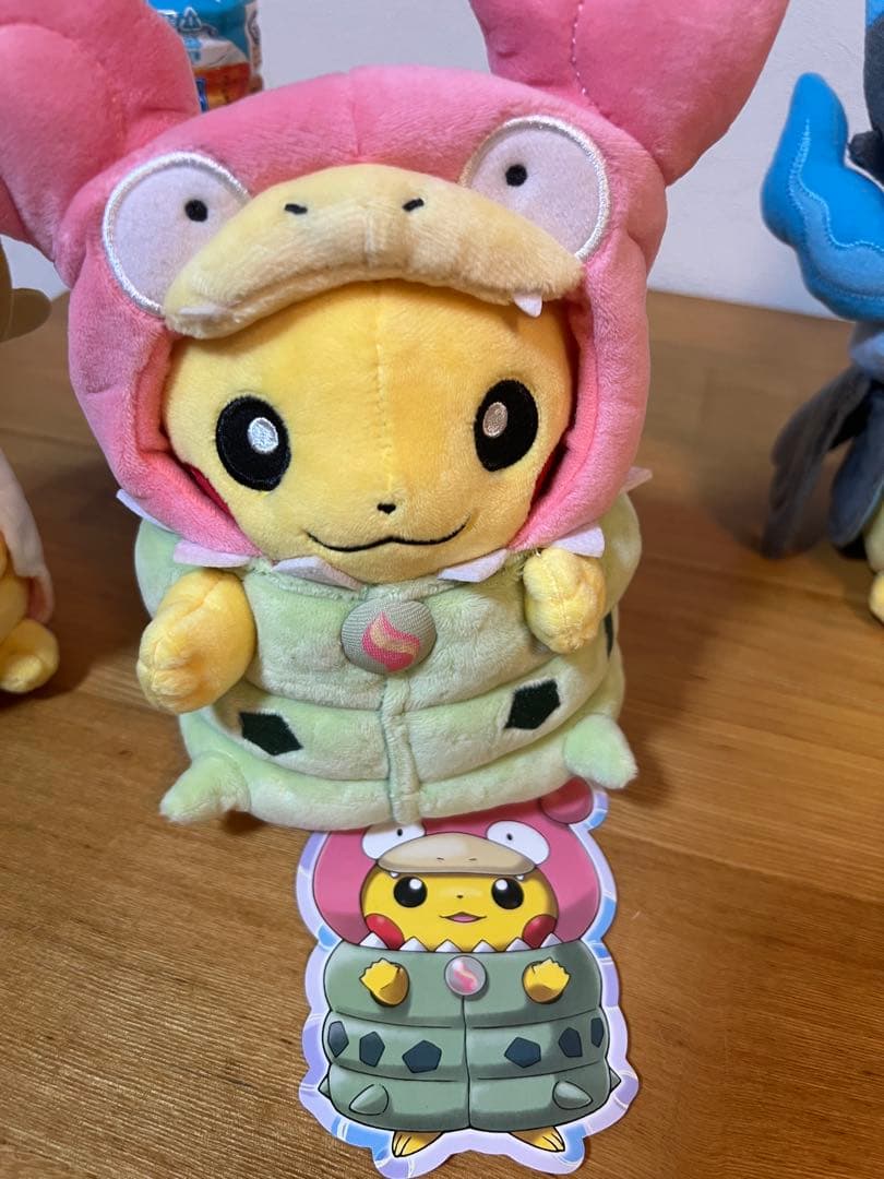 ポンチョを着たピカチュウ ぬいぐるみ　セット