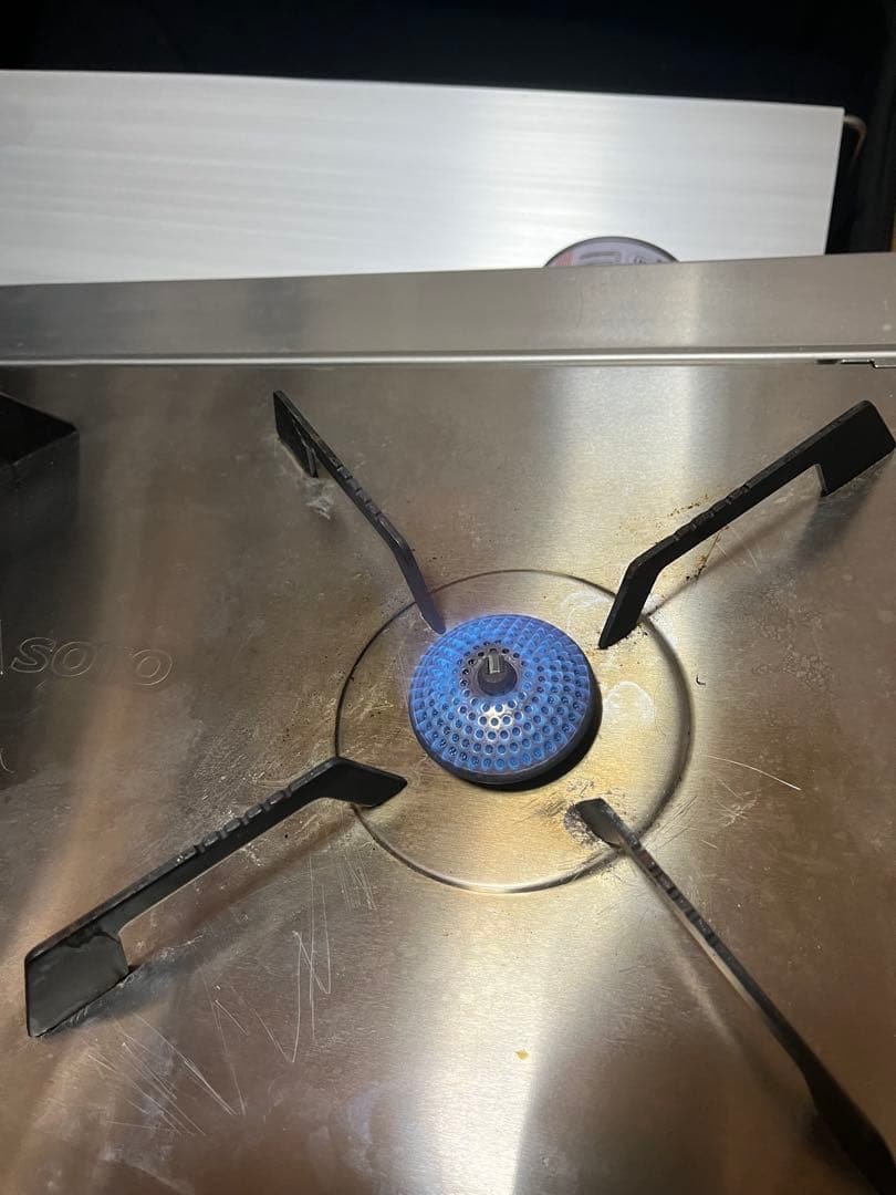 Asoto ツーバーナーコンロ ステンレス製 収納ケース　ミニテーブル付き