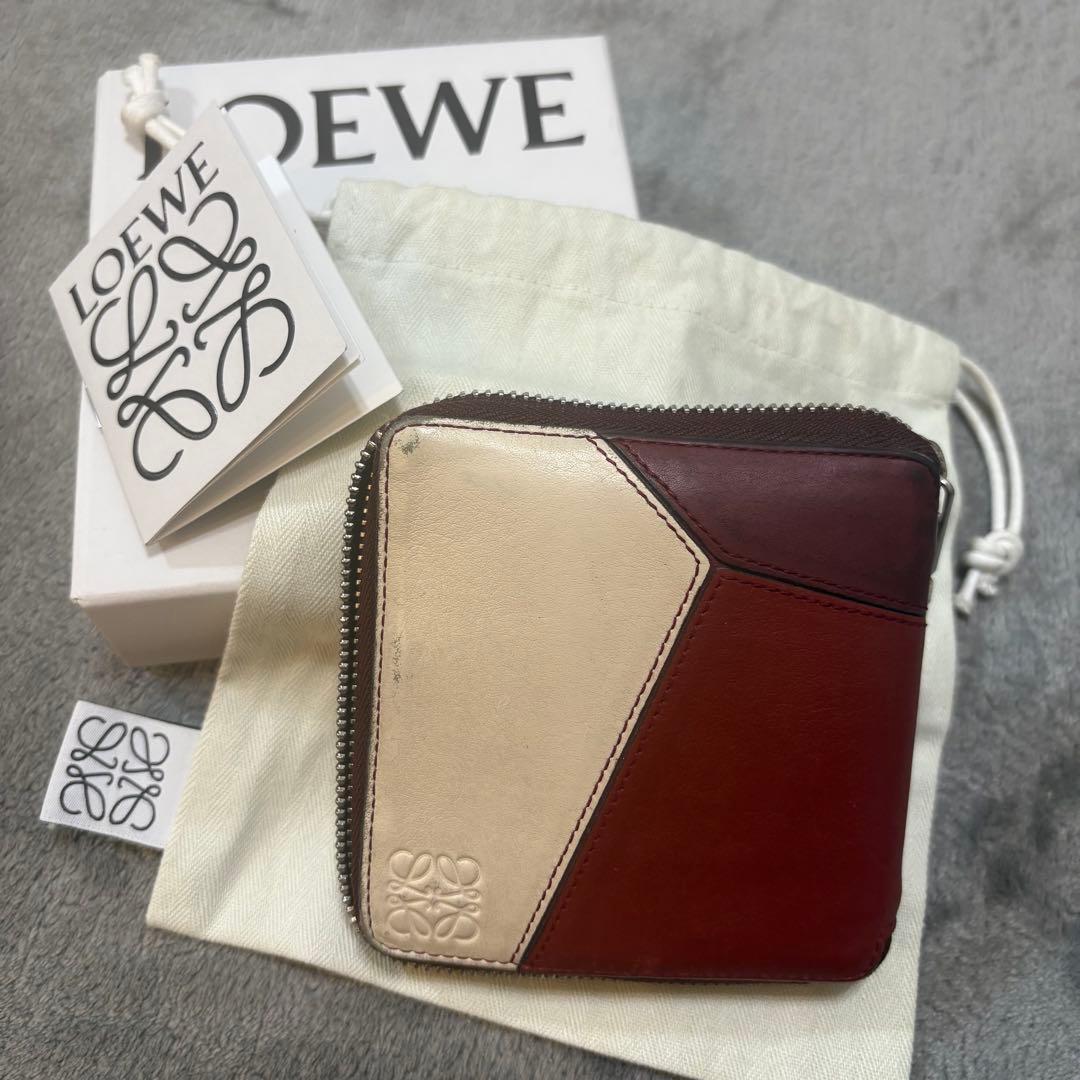 ロエベ　財布　パズル