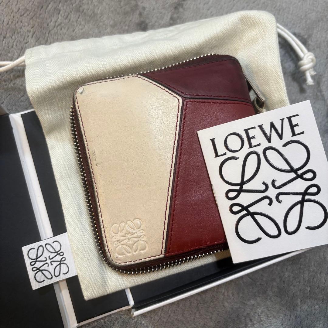 ロエベ　財布　パズル