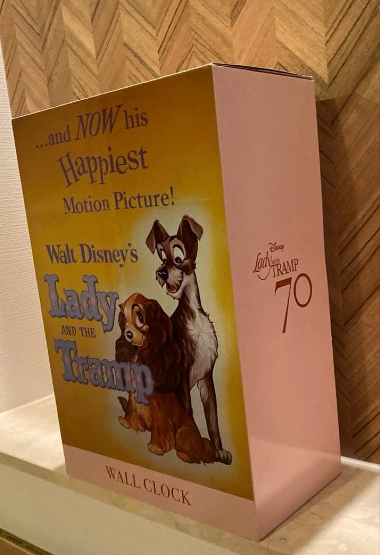 廃盤品！わんわん物語♡壁時計♡ライトアップ ♡70周年記念