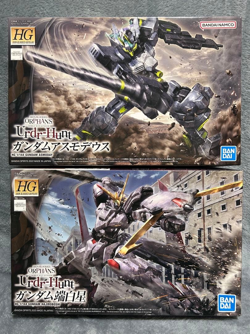 ガンプラ　HG 1/144 ガンダム端白星・アスモデウス・おまけ　セット　未組立