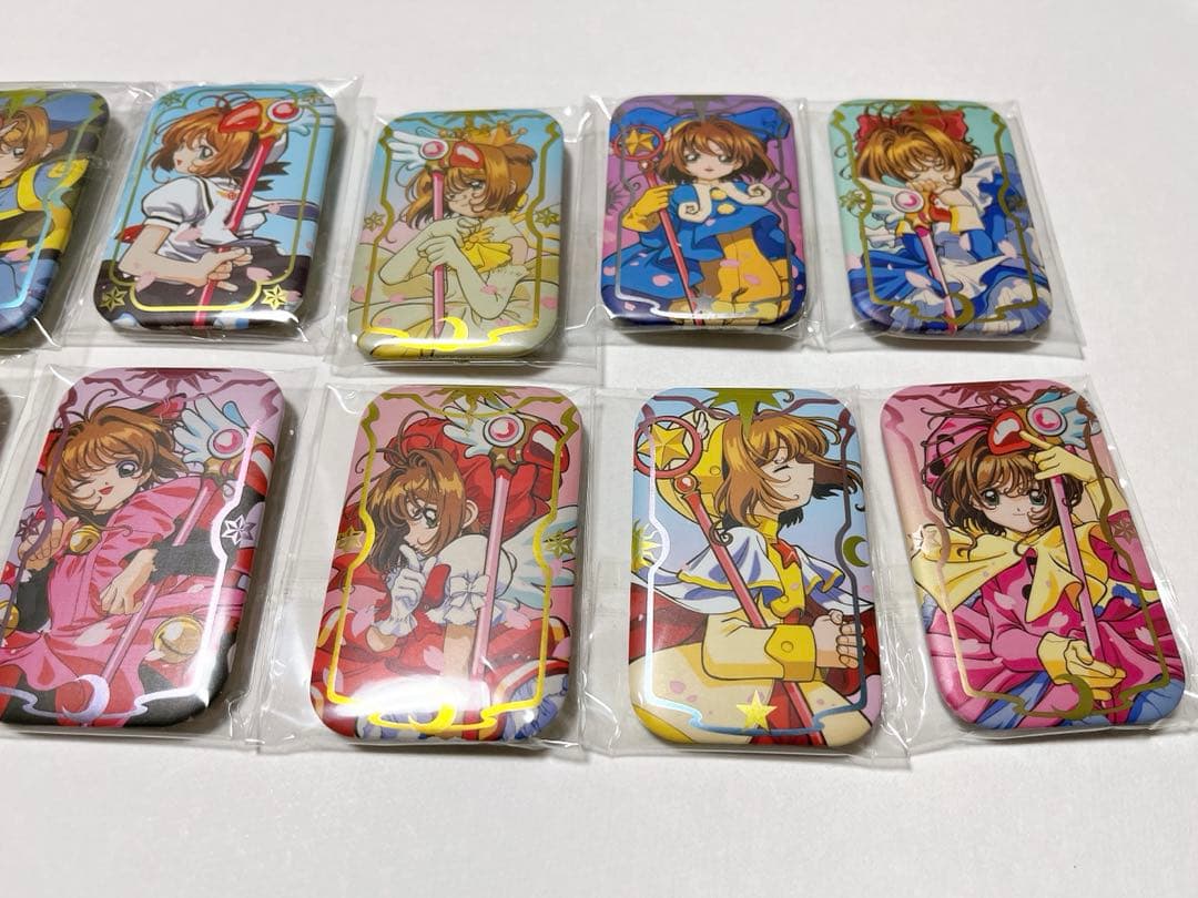 カードキャプターさくら スクエア　缶バッジ　コレクション　コンプリートBOX