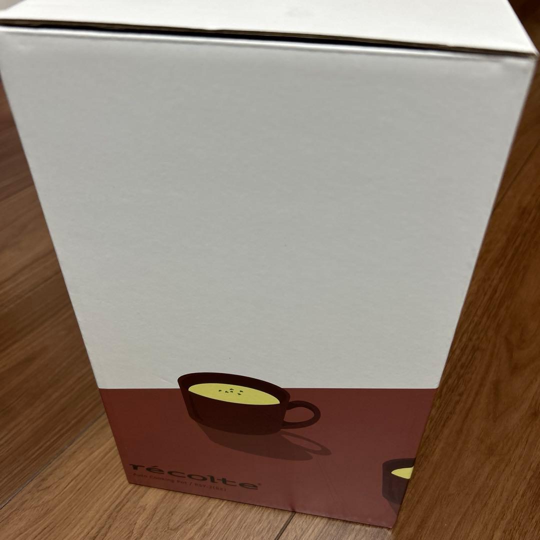 recolte 自動調理ポット　黒