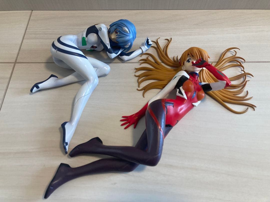 新世紀エヴァンゲリオン フィギュア 綾波レイ　式波アスカラングレー