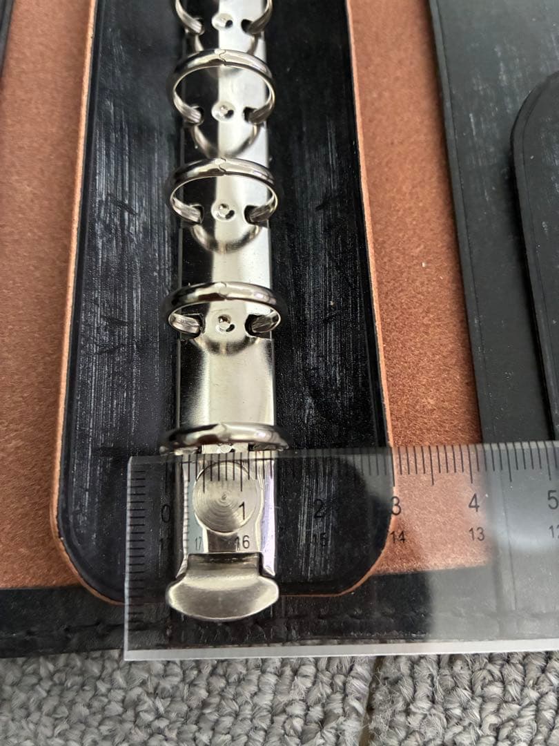 No.496レザー ミニ6サイズシステム手帳