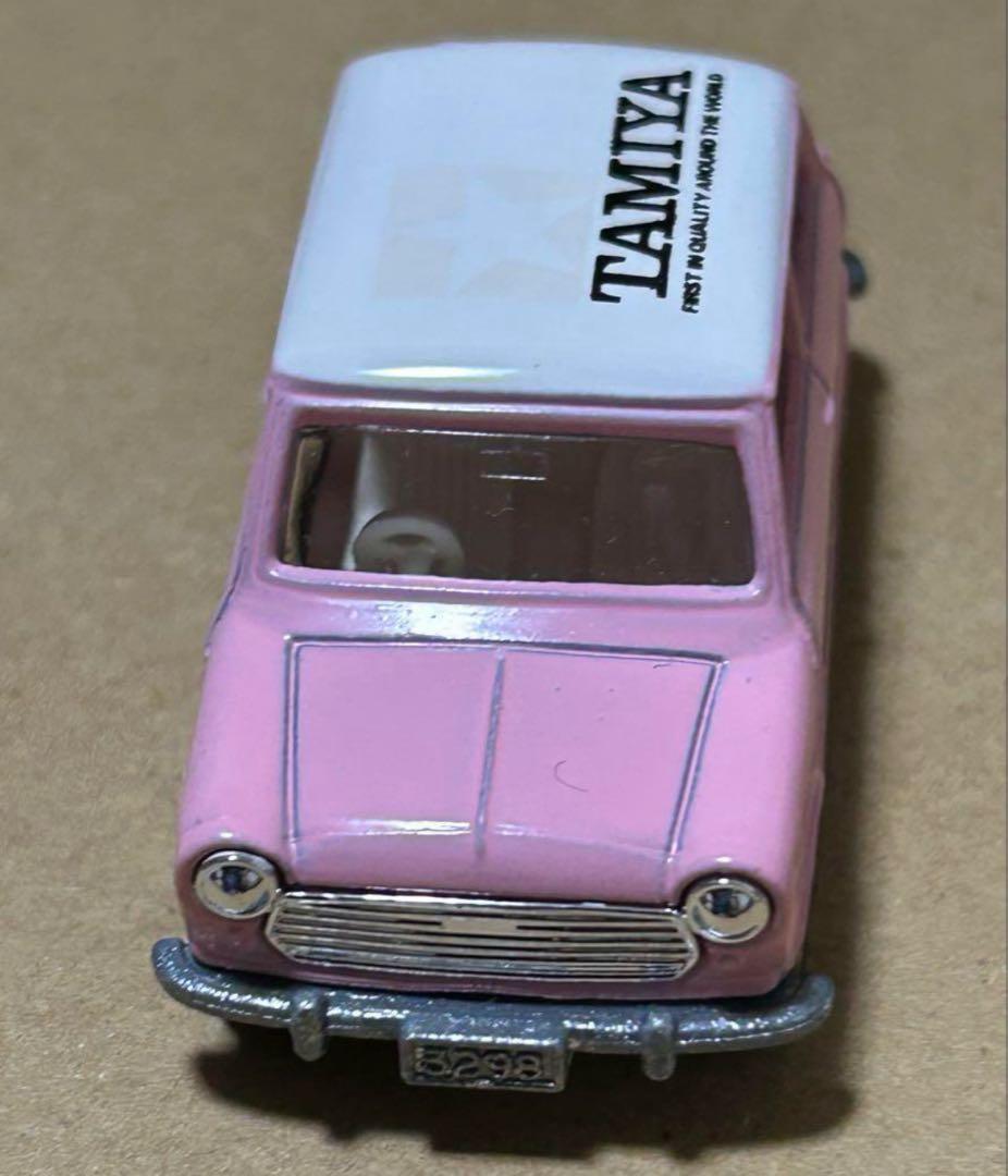 訳あり トミカ ミニクーパー クリヤマ模型 タミヤ ピンク