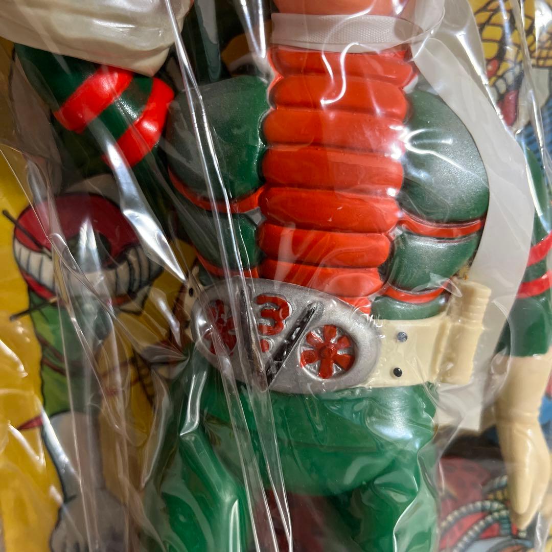⚠️貴重・デッドストック品　仮面ライダーV3 面取れ　スタンダードサイズ　バンダイ