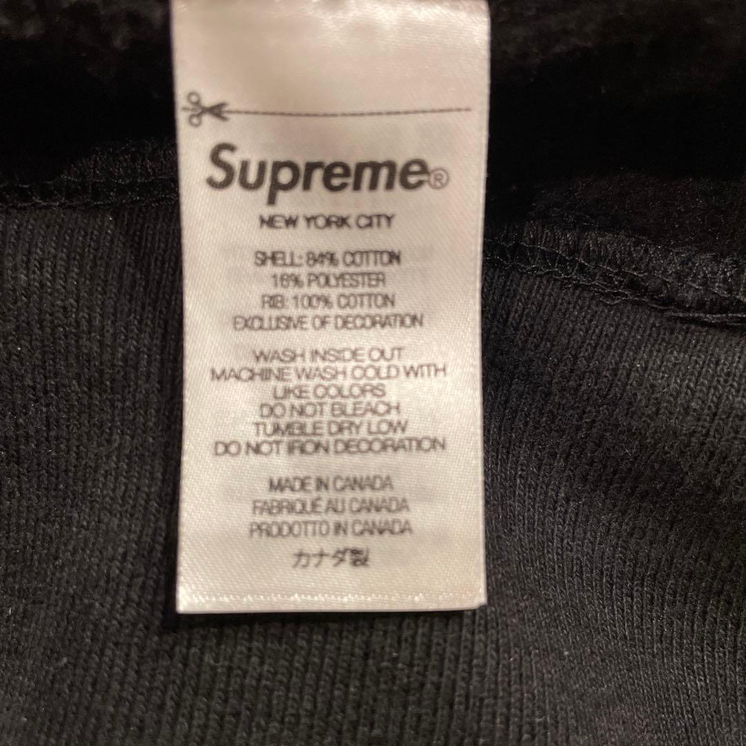supreme シュプリーム　ボックスロゴパーカー　ブラック
