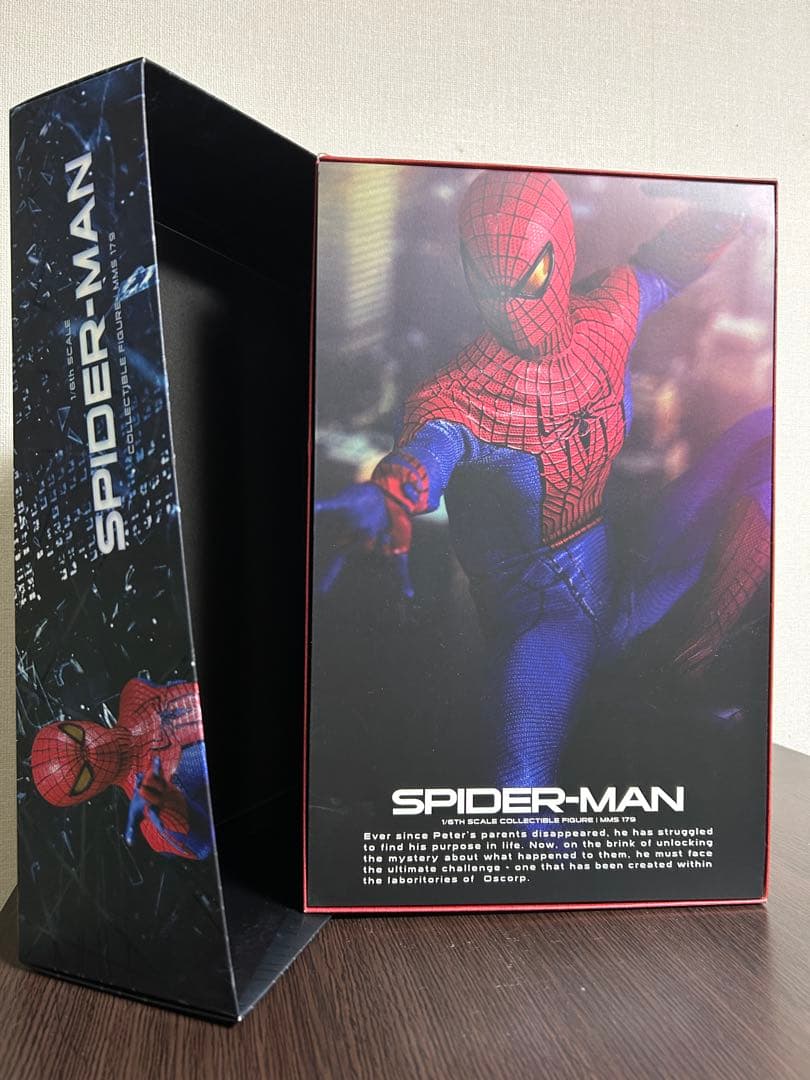 ホットトイズ　アメイジングスパイダーマンフィギュア