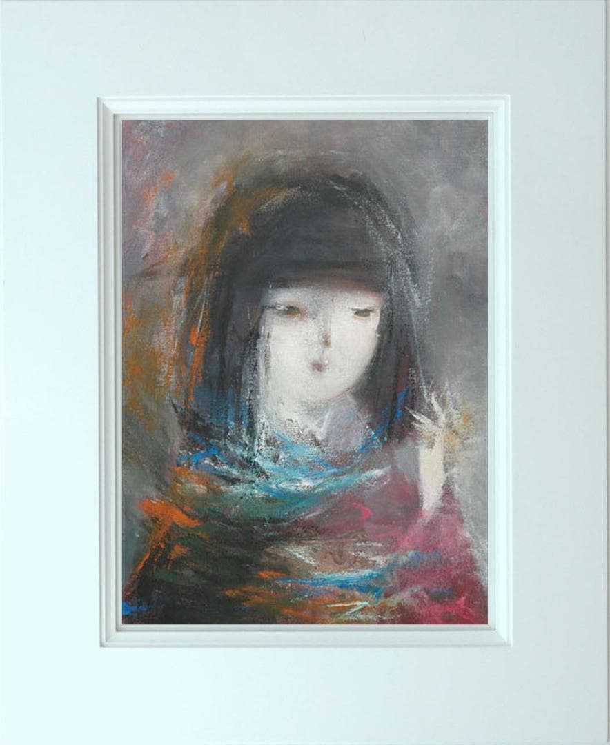 油絵 絵 絵画 インテリア F6-050513 人物 女性像