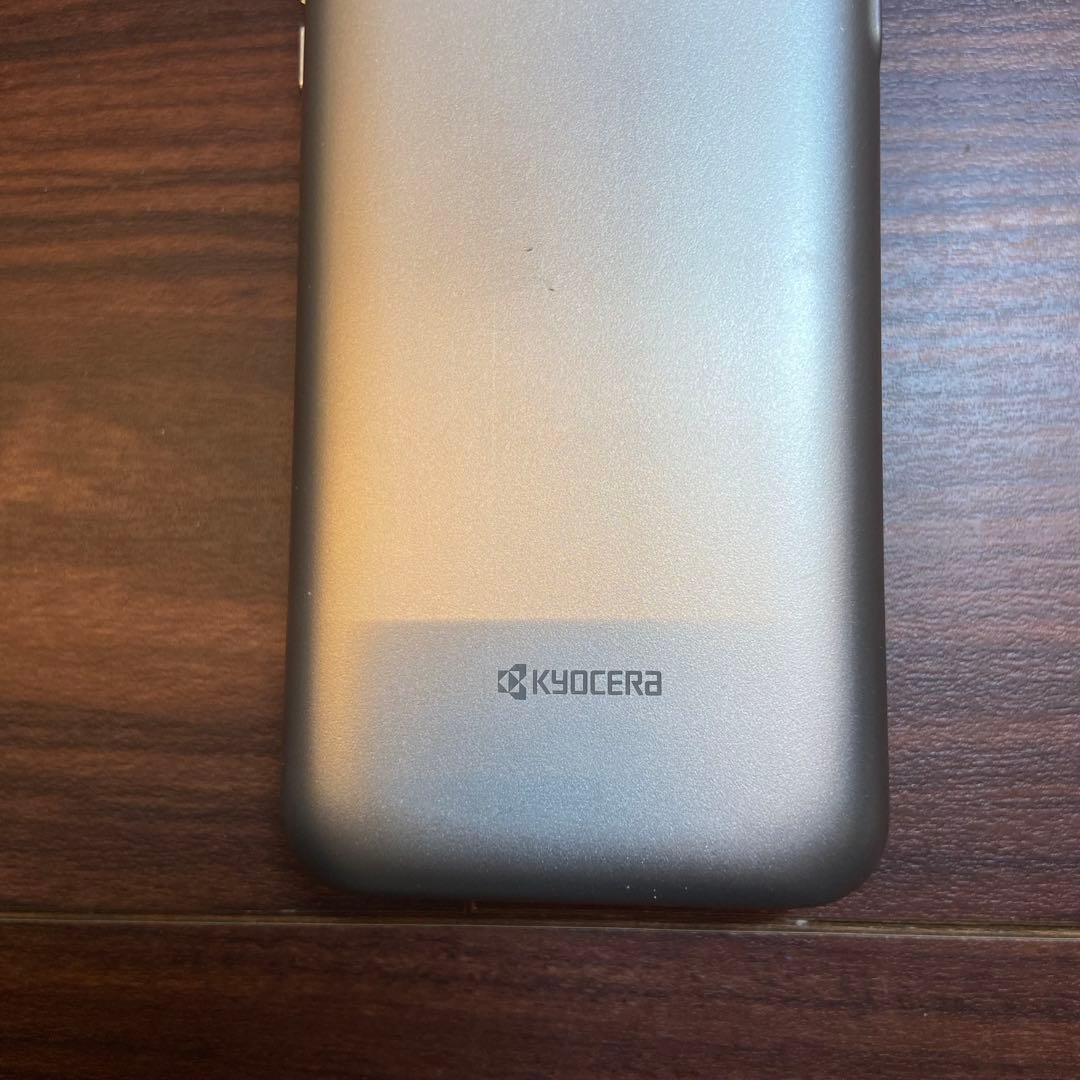 au KYOCERA KYF43SNA かんたんケータイ ガラケー 4654