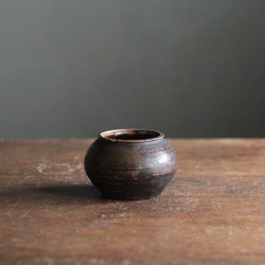 丹波 小壺 古道具 アンティーク 丹波焼 立杭焼