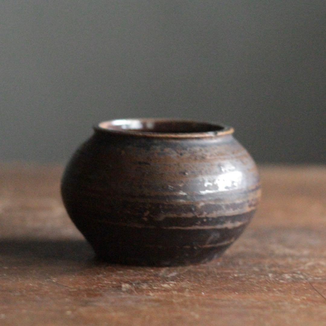 丹波 小壺 古道具 アンティーク 丹波焼 立杭焼
