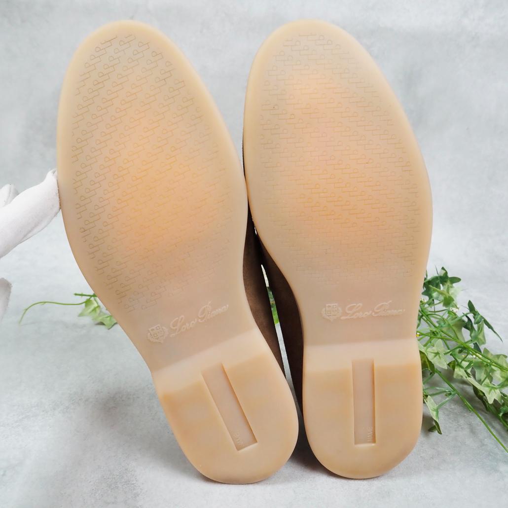 Loro Piana サマー・チャーム・ウォーク・モカシン スエード 43