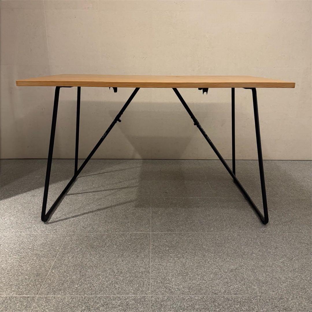 無印良品 折りたたみダイニングテーブル 幅120 オーク材