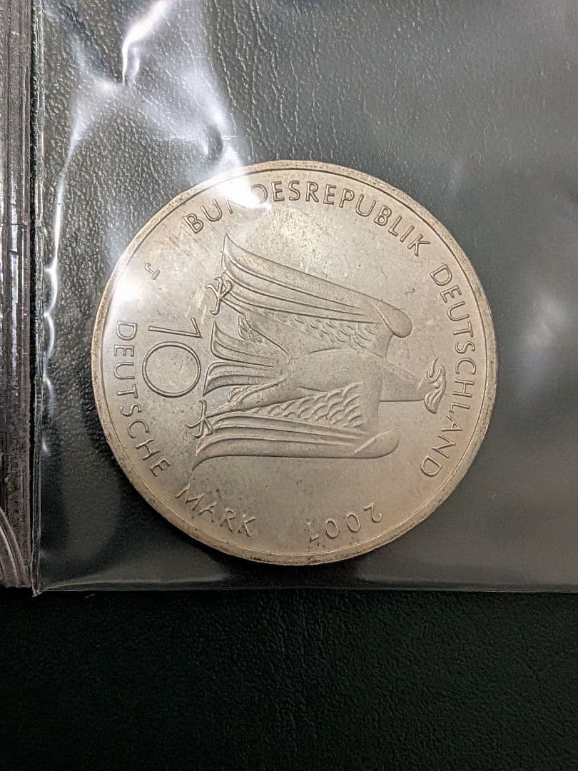 アルベルト·グスタフ·ロルツィング生誕200周年記念10マルク銀貨　SV925